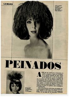 Peinados - número 12 publicado 25 Agosto 1962