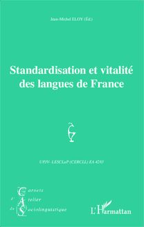 Standardisation et vitalité des langues de France