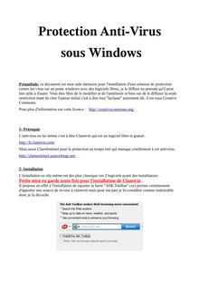 Protection Anti-Virus sous Windows