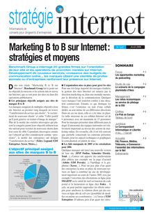 Stratégie Internet n° 102 - avril 2006