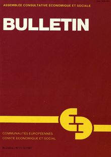 BULLETIN N° 11-12/1987