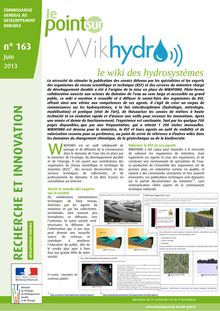 Wikhydro : le wiki des hydrosystèmes.