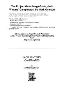 Jack Winters  Campmates
