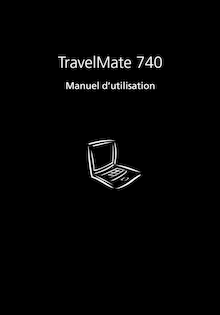 Notice Ordinateur portable Acer  TravelMate 74X