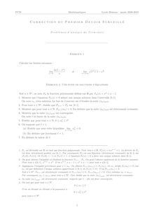 PCSI Mathematiques Lycee Brizeux annee