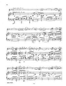 Partition , Adagio, violon Concerto en D minor, D minor, Rüfer, Philipp