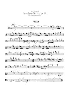 Partition altos, Symphony No.4, Op.29 Det Uudslukkelige, The Inextinguishable