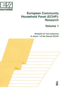 Analysis of non-response in wave 1 of the Danish ECHP