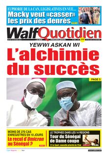 Walf Quotidien n°8964 - du jeudi 10 février 2022