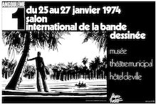 Affiche Festival de la BD Angoulême - 1974