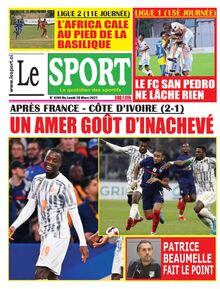 Le Sport n°4749 - du lundi 28 mars 2022