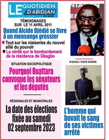 Le Quotidien d Abidjan n°4348 - du jeudi 20 avril 2023