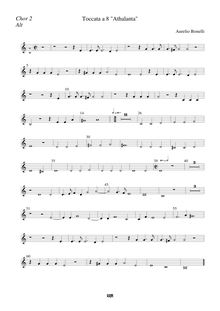 Partition chœur 2, aigu, Primo libro de ricercari et canzoni, Il primo libro de ricercari et canzoni a quattro voci, con due toccate e doi dialoghi a otto