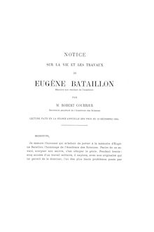 Eugène BATAILLON octobre 1er novembre par Robert Courrier