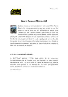 Moto Revue Classic 63