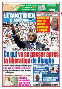 Le Quotidien d’Abidjan n°3063 - du vendredi 02 avril 2021