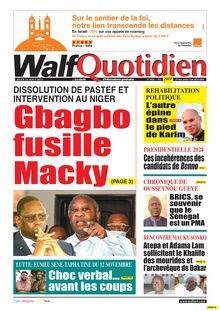 Walf Quotidien N°9420 - du 24/08/2023