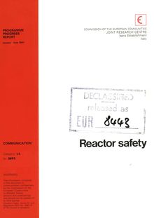 Reactor safety