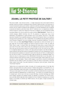 ZOUMA, LE PETIT PROTÉGÉ DE GALTIER !