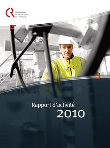 Commission de régulation de l énergie - Rapport d activité 2010