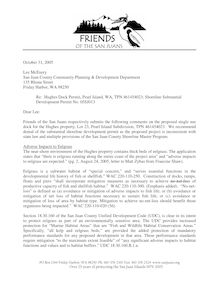 Hughes Dock Permit - comment letter to first HEX