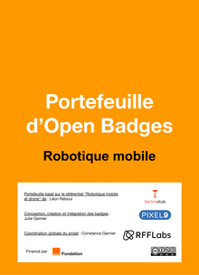 Robotique - Robotique mobile et drone (FR) - 3. Autres docs - Portefeuille Open Badges - RFFLabs