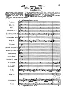Partition Act I, Rienzi, der Letzte der Tribunen, Wagner, Richard