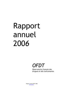 Rapport annuel 2006 de l Observatoire français des drogues et des toxicomanies