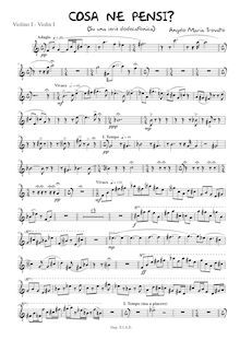 Partition violon 1, Cosa ne Pensi, Trovato, Angelo Maria