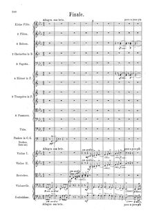 Partition I, Finale: Allegro con brio, Symphony No.3  Tragica , Op.40