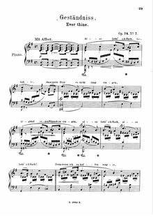 Partition Op.74 No.7, Transcriptions of chansons by Robert Schumann
