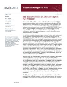 Comment on Alt Uptick Rule 081909 template