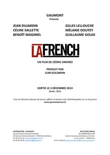 La French - Jean Dujardin & Gilles Lelouche - Dossier de Presse