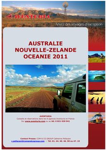 AUSTRALIE NOUVELLE-ZELANDE OCEANIE 2011