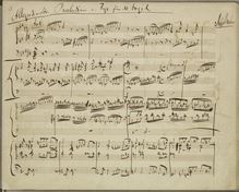 Partition complète, Prelude et Fugue, G minor, Brahms, Johannes
