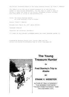 The Young Treasure Hunter - or, Fred Stanley s Trip to Alaska