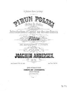 Partition complète et , partie, Pirun Polska, Op.49, Polka du diable (Devil s Polka)