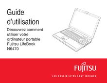 Notice Ordinateur portable Fujitsu  Lifebook N6470