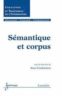 Sémantique et corpus