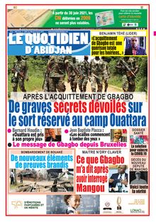 Le Quotidien d’Abidjan n°3065 - du mardi 06 avril 2021