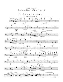 Partition basson 1, 2, Lašské Tance, Janáček, Leoš