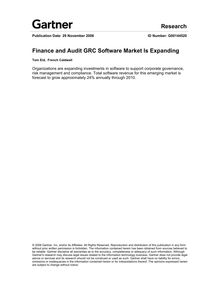 Finance and Audit GRC Software Market Is Expanding