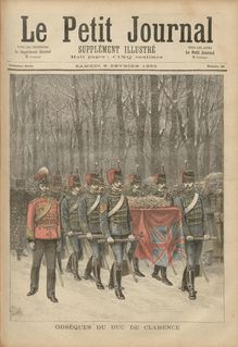 LE PETIT JOURNAL SUPPLEMENT ILLUSTRE  N° 63 du 06 février 1892
