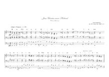 Partition 0, Jesus Christus unser Heiland, Hommage a Max Reger, 14 opracowań chorałowych w stylu Maxa Regera