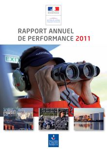 Rapport de performance de la douane (2011)