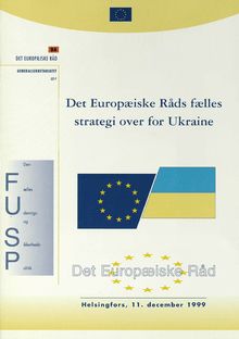 Det Europæiske Råds fælles strategi over for Ukraine