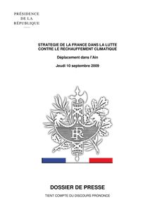 DOSSIER DE PRESSE - Site officiel - Présidence de la  République