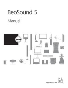 Notice Music System Bang & Olufsen  BeoSound 5