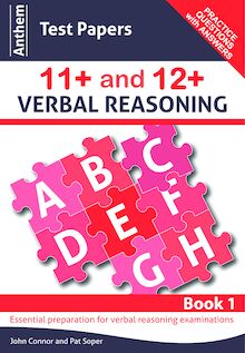 Anthem Test Papers 11+ and 12+ Verbal Reasoning Book 1