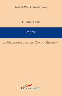 L Université contre le Développement au Congo-Kinshasa